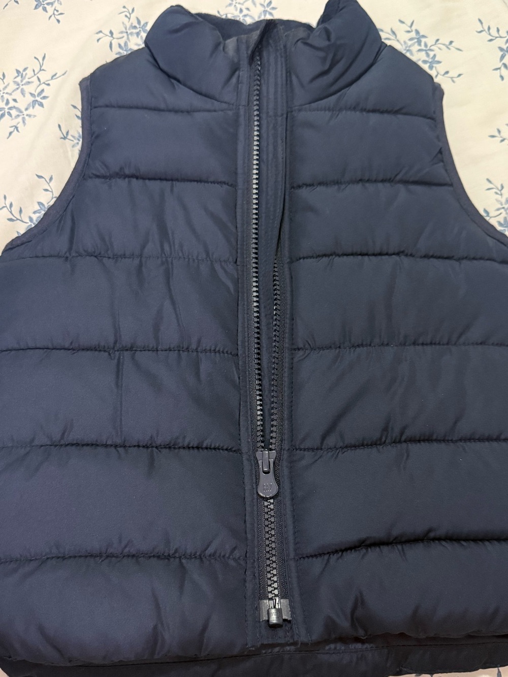 GAP Kids Dark Blue Quilted Puffer Vest